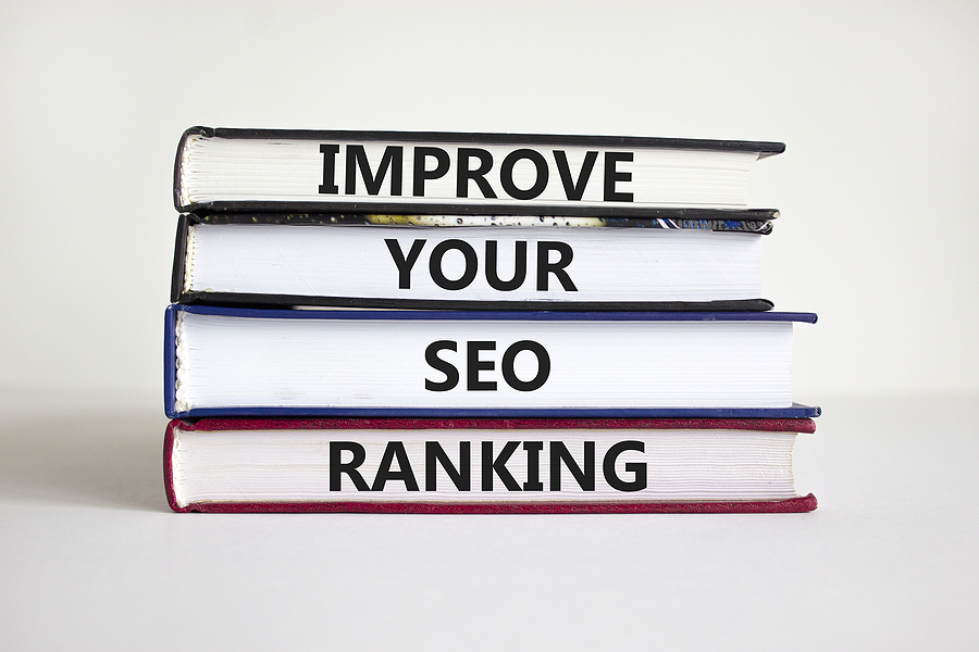 Improve Seo Ranking Symbol. Concept Words 'improve Your Seo Rank